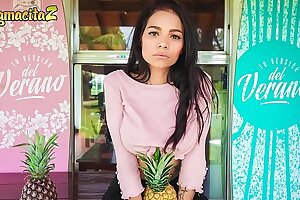 MAMACITAZ - Que Delicia!!! This Yummy Teenage Latina Barely Can Treat Logan Salamanca's Boner - Mila Garcia