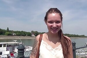 GERMAN SCOUT - 19 JAHRE ALTE STUNDENTIN MIA Buttfuck GEFICKT