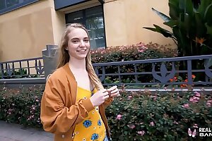 Real Teenagers - Puny Russian Gets Tight Cooter Spread