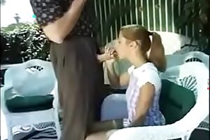 Temptation of a youthful nubile (staging)