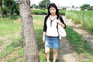 Chinese teenage Karin Asahi got fingered, uncensored
